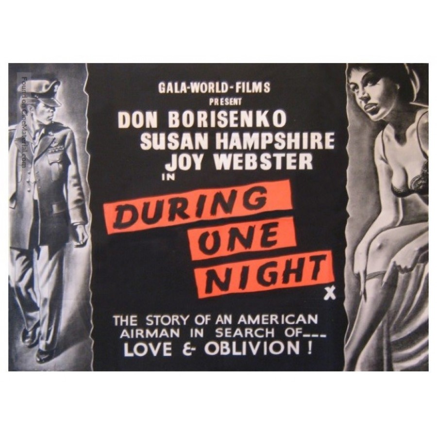 DURING ONE NIGHT – 1960  aka Night of Passion  WWII